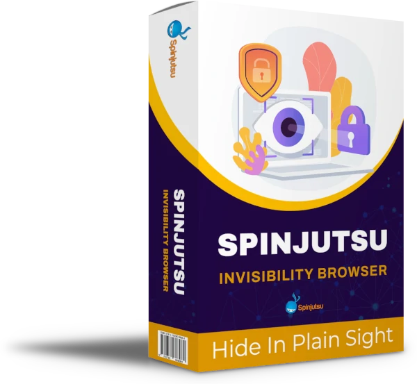 image of spinjutsu invisibility browser product box